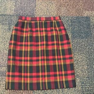 Norton McNaughton Petites Plaid Skirt - Size 10